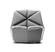 Divani Casa Tomlin - Contemporary Grey Woven Fabric Accent Chair by VIG Furniture