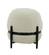 Divani Casa Fouston - Contemporary White Sherpa Ottoman by VIG Furniture