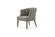Modrest Ladera - Glam Grey Fabric Accent Chair by VIG Furniture