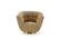 Divani Casa Granby - Glam Mustard & Gold Fabric Chair by VIG Furniture