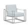 Modrest Larson Modern White Leatherette Accent Chair by VIG Furniture