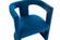Modrest Kendra Modern Blue Fabric Accent Chair by VIG Furniture