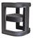 Modrest Kendra - Dark Grey Fabic Accent Chair by VIG Furniture