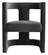 Modrest Kendra - Dark Grey Fabic Accent Chair by VIG Furniture