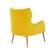 Modrest Everly - Contemporary Velvet Yellow Accent Chair by VIG Furniture