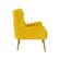 Modrest Everly - Contemporary Velvet Yellow Accent Chair by VIG Furniture