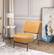 Modrest Sami - Modern Orange Velvet Accent Chair by VIG Furniture