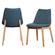 Modrest Chrissy - Modern Blue Fabric Dining Chair (Set of 2) by VIG Furniture