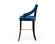 Modrest Kimball Glam Blue Velvet Bar Stool by VIG Furniture