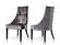 A&X Charlotte - Grey Velour Dining Chair (Set of 2) by VIG Furniture