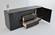 A&X Skyline Modern Black Crocodile Lacquer Buffet by VIG Furniture