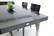 A&X Skyline - Modern Black Crocodile Lacquer Extendable Dining Table by VIG Furniture