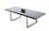 A&X Skyline - Modern Black Crocodile Lacquer Extendable Dining Table by VIG Furniture