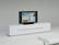 A&X Skyline Modern White Crocodile TV Entertainment Center by VIG Furniture