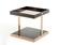 A&X Padua Modern Large Black & Rosegold End Table by VIG Furniture