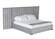 Modrest Buckley - Modern Grey & Black Stainless Steel Bed w/Nightstands by VIG Furniture