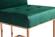 Modrest Legend Modern Green Velvet & Rosegold Dining Chair (Set of 2) by VIG Furniture