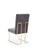Modrest Legend Modern Grey Fabric & Gold Dining Chair (Set of 2) by VIG Furniture