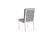 Modrest Reba Modern Grey Velvet & Stainless Steel Dining Chair (Set of 2) by VIG Furniture