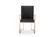 Modrest Trea - Modern Black Velvet & Rosegold Dining Chair by VIG Furniture