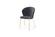 Modrest Nadia Modern Black Velvet & Rosegold Dining Chair (Set of 2) by VIG Furniture