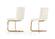 Haslet - Modern White & Rosegold Dining Chair (Set of 2) by VIG Furniture