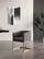 Modrest Yukon - Modern Dark Grey Fabric + Antique Brass Dining Chair by VIG Furniture