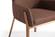 Modrest Robin - Modern Brown & Brass Dining Chair by VIG Furniture