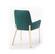 Modrest Robin Modern Green Velvet & Gold Dining Chair by VIG Furniture