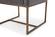 Modrest Marty - Modern Dark Grey & Copper Antique Brass Dining Chair by VIG Furniture