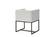 Modrest Marty - Modern Off-White & Copper Antique Brass Dining Chair by VIG Furniture