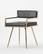 Modrest Rosario Modern Black & Rosegold Dining Chair by VIG Furniture