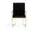 Modrest Fowler - Modern Black Velvet Dining Chair by VIG Furniture
