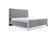 Modrest Charlene Modern Grey Elm & Stainless Steel Bed by VIG Furniture