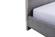 Modrest Charlene Modern Grey Elm & Stainless Steel Bed by VIG Furniture