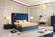 Modrest Adonis - Modern Blue Fabric Bed by VIG Furniture