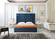 Modrest Adonis - Modern Blue Fabric Bed by VIG Furniture