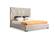 Modrest Eldora - Glam Beige Velvet & Brushed Brass Bed by VIG Furniture
