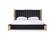 Modrest Token Modern Black & Gold Bedroom Set by VIG Furniture