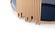 Modrest Bryce Modern Smoked Glass & Rosegold Round Coffee Table by VIG Furniture