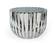 Modrest Cage Modern Stainless Steel End Table w/Glass Top by VIG Furniture