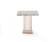 Modrest Kingsley Modern Marble & Rosegold End Table by VIG Furniture