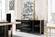 Nova Domus Cartier Modern Black & Rosegold Buffet by VIG Furniture