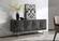 Modrest Vanguard - Modern Dark Grey High Gloss Buffet by VIG Furniture