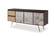 Modrest Phelan - Modern Smoked Ash & Brass Buffet by VIG Furniture