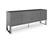 Modrest Splendor - Grey High Gloss Slatted Buffet by VIG Furniture