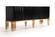Modrest Token Modern Black & Rosegold Buffet by VIG Furniture