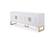 Modrest Leah - Contemporary White High Gloss & Champagne Gold Buffet by VIG Furniture