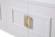 Modrest Leah - Contemporary White High Gloss & Champagne Gold Buffet by VIG Furniture