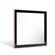 Nova Domus Cartier Modern Black & Rosegold Mirror by VIG Furniture